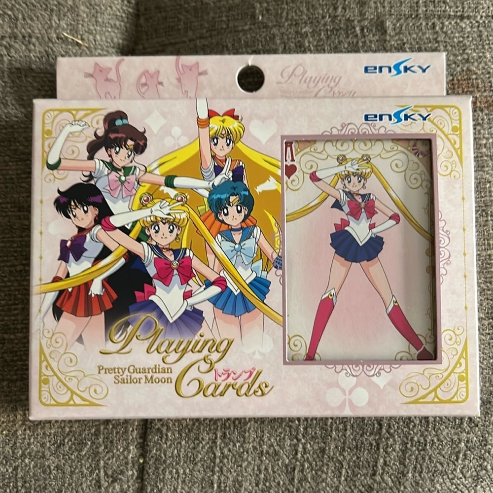 Sailor Moon Pretty Guardian Limited Edition Playing Cards Deck Set from Japan